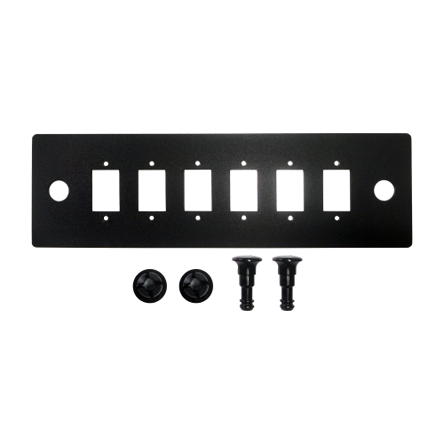 Адаптерная панель на 6 MPO адаптеров, для кроссов LAN-FOBM